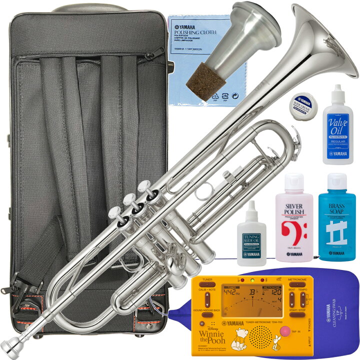 YAMAHA(ヤマハ) YTR-3335S トランペット 盛り上がる 正規品 銀メッキ 