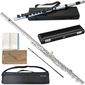 Pearl Flute �p�[���t���[�g PF-505E �t���[�g �v���X�g E���J�j�Y�� �⃁�b�L Presto PF505E flute NUVO �v���X�`�b�N�t���[�g�Z�b�g�@�k�C�� ���� �����s��