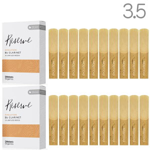 y[֏oוiz D'Addario Woodwinds __I EbhEBY 2Zbg ODCE1035 [ GH[V 3.5 20 BNlbg [h 10 3-1/2 Reserve Evolution@kCꗣs