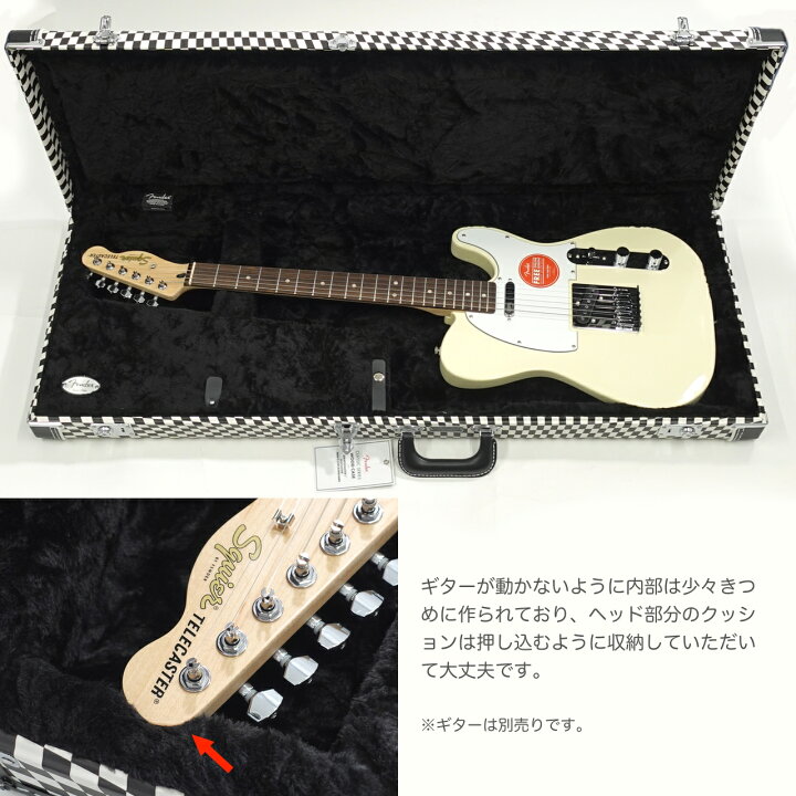楽天市場】Fender フェンダー Classic Series Strat/Tele Case Wavy  
