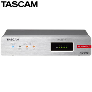 TASCAM ^XJ ML-4D/OUT-X  DSP~LT[4CoDanteRo[^[ XLR[q^Cvy111_A݌ɂ z