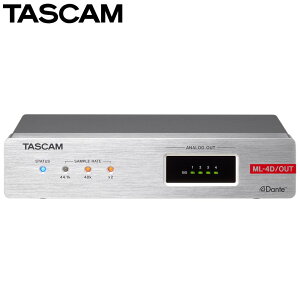 TASCAM ^XJ ML-4D/OUT-E  DSP~LT[4CoDanteRo[^[ [ubN^Cvy111_A݌ɂ z