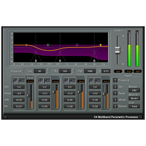 WAVES �E�F�C�u�X C4 Multiband Compressor �v���O�C���G�t�F�N�g DAW DTM�yV5-C4D40�z
