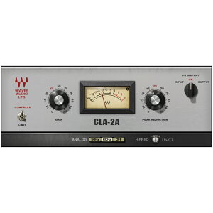 WAVES �E�F�C�u�X CLA-2A Compressor / Limiter �v���O�C���G�t�F�N�g DAW DTM�yCLA2ATDM�z