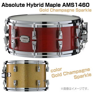 YAMAHA ���}�n AMS1460 Gold Champagne Sparkle Absolute Hybrid Maple �h���� �X�l�A �ؓ� ���C�v�� �A�u�\�����[�g�yAMS1460�z�y 1��19�����_���[�J�[�݌ɖ��� �z