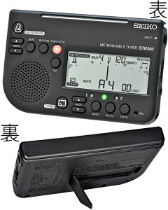yJďoׁzy[֏oוiz SEIKO ZCR[ STH200BK ubN gm[`[i[ metronome chromatic tuner N}`bN`[i[ black STH-200@kC  s
