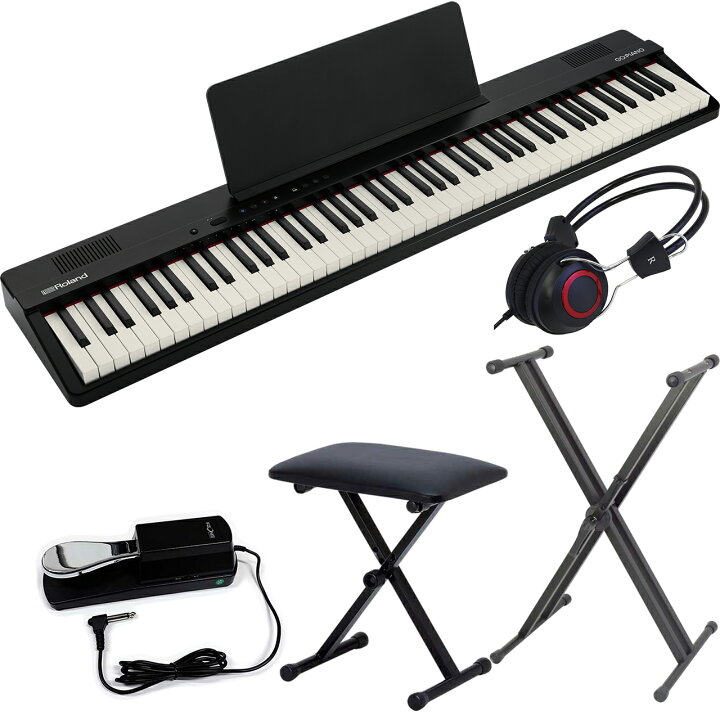 楽天市場】Roland ローランド GO:PIANO88 PX 簡易練習セット 電子 