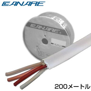 CANARE Ji 4S6/200m/  Xs[J[P[u Oa6.4mm@P[uF/F zCg 200[g
