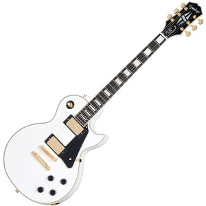 Epiphone �G�s�t�H�� Les Paul Custom Alpine White���X�|�[���E�J�X�^�� �A���y���E�z���C�g �G���L�M�^�[ Original Collection�y �N���X�}�X �Z�[�� �z