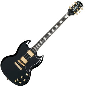 Epiphone GstH SG Custom Ebony SGJX^ Inspired by Gibsony Z Z[ z