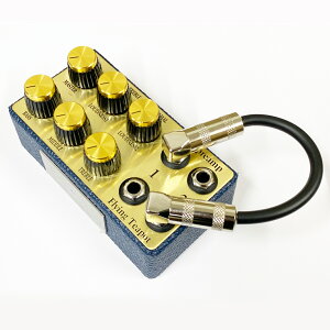 flying teapot 59 Preamp Deep Blue �G�t�F�N�^�[ �v���A���v �c�� ���Y �n���h���C�h �p�b�`�P�[�u���v���[���g�I �u���[ �� made in japan �}�X�^�[�o�C�p�X�X�C�b�`