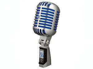 SHURE �V���A SUPER 55 �_�C�i�~�b�N �}�C�N���z�� �X�[�p�[�J�[�f�B�I�C�h �K�C�R�c�}�C�N �{�[�J�� �X�s�[�`�y4��11�����_�A�����݌ɂ��� �� �z