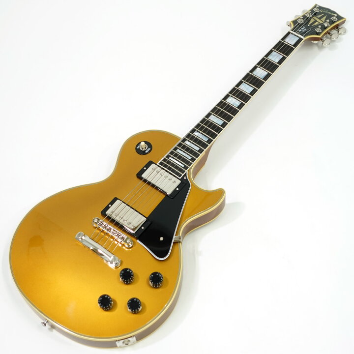 楽天市場】Gibson Custom Shop Les Paul Custom Gold Top EB Double 