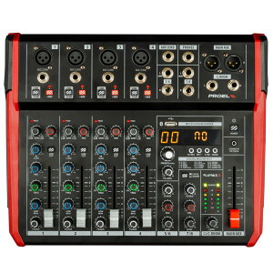 PROEL �v���G�� PLAYMIX8 �� 8ch �G�t�F�N�^�[�����@MP3�^�ā@Bluetooth���ځ@�R���p�N�g�~�L�T�[�y4��10�����_�A�݌ɂ��� �z PLAY MIX 8