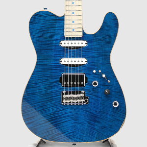 James Tyler Japan Tylerbastar HD Rear Rout Flame Maple / White Limba Transparent Blue Y WF[XE^C[EWp I[_[f