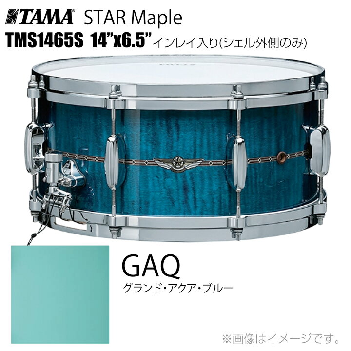 楽天市場】TAMA タマ STAR Maple TMS1465S GAQ インレイ入り（シェル 