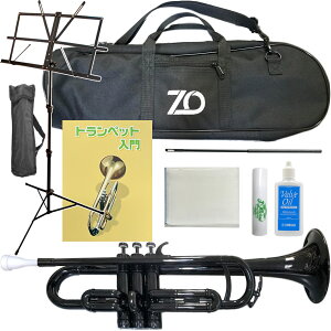 ZO �[�b�g�I�[ TP-05BK �g�����y�b�g �u���b�N �A�E�g���b�g �v���X�`�b�N �Ǌy�� black trumpet �Z�b�gI �@�k�C�� ���� ���� �����s��