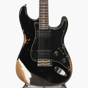 Fender Custom Shop 1960 Dual P90 Stratocaster Heavey Relic Black tF_[ JX^Vbv XggLX^[