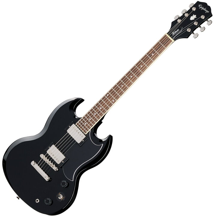 楽天市場】Epiphone エピフォン SG Tribute Ebony SG トリビュート 