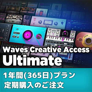 WAVES �E�F�C�u�X Waves Creative Access �T�u�X�N���v�V�����FUltimate 1�N (365��) �v���� �ʏ�̂����� �v���O�C�� �G�t�F�N�g DTM DAW�ySUBSHTM12NR�z