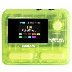 Sonicake �\�j�P�[�L Pocket Master �N���A�O���[�� �G�t�F�N�^�[ �|�P�b�g�}�X�^�[ ���^ ���K ���� �y�� QME-10TGN