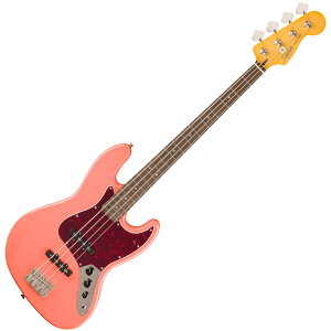SQUIER XNC[ Classic Vibe 60s Jazz Bass Tahitian Coral WYx[X GLx[X _tlEu[ by tF_[ y nƍ Z[ z