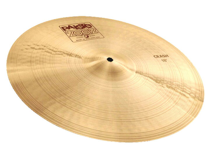楽天市場】Paiste パイステ 2002 Crash 18【クラッシュ シンバル 18 