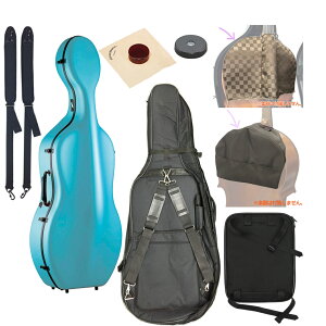 Carbon Mac J[{}bN CFC-L `F P[X Cgu[ LBL n[hP[X 4/4 bN F cello cases light blue ZbgC @kC    s