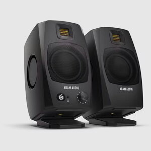 ADAM Audio D3V Black ペア デスクトップモニター 2way 3.5"ウーファー 黒