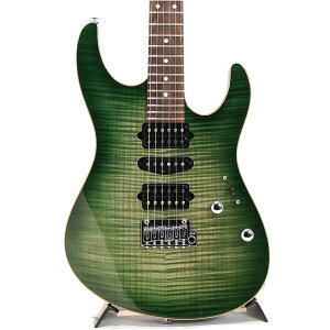 Suhr T[ JE-Line Modern Plus MH Faded Trans Green Burst T[ _EvX