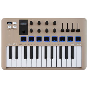 Arturia A[gA MINILAB 3 CHAMPAGNE MIDI Rg[[ 25 DTM DAW Vp