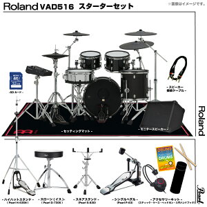 Roland ���[�����h ���[�\ VAD516 Pearl �V���O���y�_�� �A���v�t�� �Z�b�g�d�q�h���� �G���h���yVAD516�z�y����s�� �݌ɗL�� �������Z�b�g�t �z �h���� ���b�V�� DTM ��^ �{�i�I ���� �Â� ��