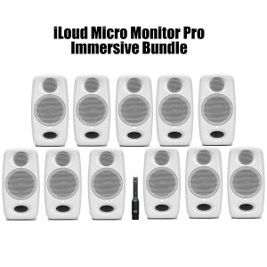IK Multimedia ACP[}`fBA iLoud Micro Monitor Pro White - Immersive Bundle j^[ Xs[J[ DTM DAW zCg