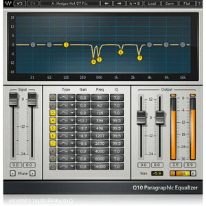 WAVES �E�F�C�u�X Q10 Equalizer �v���O�C���G�t�F�N�g DAW DTM�yV5-QND40�z