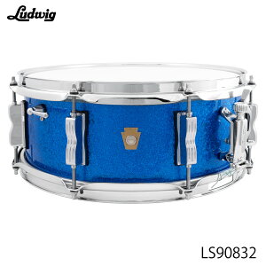LUDWIG ���f�B�b�N LS90832 Blue Sparkle �W���Y�t�F�X�g�yLS90832�z �ؓ� �|�v�� �}�z�K�j�[ �h���� �X�l�A