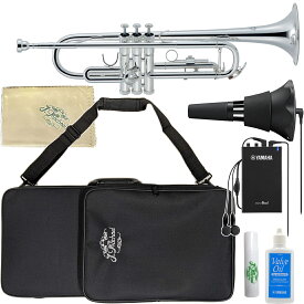 J Michael Jマイケル 3年保証対象 TR-430S トランペット 銀メッキ B♭ Trumpet サイレントブラス セット　以下対応不可 北海道 沖縄 離島 代引き 同梱
