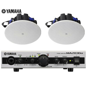 YAMAHA ���}�n VXC3FW (�z���C�g/1�y�A) �V�䖄���X�s�[�J�[���p���[�A���v�Z�b�g(MA2030a) �� �y�Z�b�g���e MA2030a (1��) VXC3FW (2�{)�z