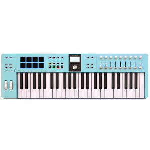 Arturia �A�[�g���A KeyLab Essential 49 MK3 AQ �A�N�A�}���� 49���� MIDI�L�[�{�[�h ����J���[