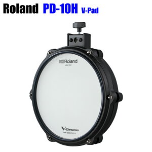 Roland ���[�����h PD-10H V-Pad �d�q�h���� �G���h�� V-Drums �^���p�b�h 10�C���`�yPD-10H�z