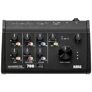 KORG �R���O microAUDIO 722 �I�[�f�B�I�C���^�[�t�F�C�X �z�M DAW DTM