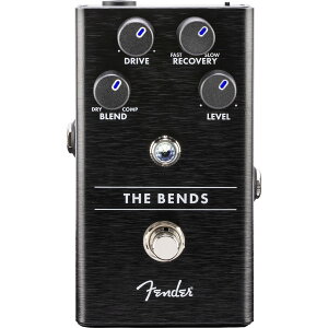 Fender �t�F���_�[ The Bends Compressor �G�t�F�N�^�[ �R���v���b�T�[ LED�o�b�N���C�g���ڃm�u