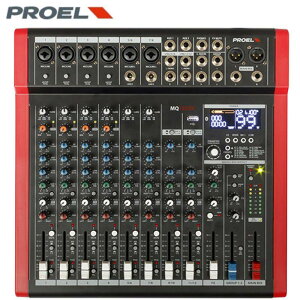 PROEL �v���G�� MQ1222X JP �� 12�`�����l���E�R���p�N�g�~�L�T�[�iFX�EUSB�EBluetooth���ځj�y4��10�����_�A�݌ɂ��� �z