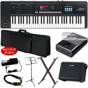 Roland ���[�����h JUNO-D6 �X�g���[�g���C�u �X�^���f�B���O�Z�b�g �w������P�[�X�v���[���g 61���� �V���Z�T�C�U�[
