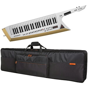 Roland ���[�����h AX-EDGE-W �P�[�X�Z�b�g �V�����_�[�L�[�{�[�h �L�[�^�[ Keytar 49���� �z���C�g