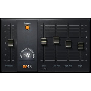 WAVES �E�F�C�u�X W43 Noise Reduction Plugin �v���O�C���G�t�F�N�g DAW DTM�yW43TDM�z