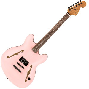 Fender �t�F���_�[ Tom DeLonge Starcaster Satin Shell Pink �g���E�f�����O �X�^�[�L���X�^�[ BLINK-182�y �ē��� �z