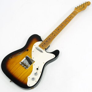 Fender Custom Shop 1950s Tele Thinline Journeyman Relic, 1-Piece Quartersawn Maple Neck 2-Color Sunburst �J�X�^���V���b�v �e���L���X�^�[