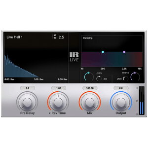 WAVES �E�F�C�u�X IR-Live Convolution Reverb �v���O�C���G�t�F�N�g DAW DTM�yIRLIVE�z