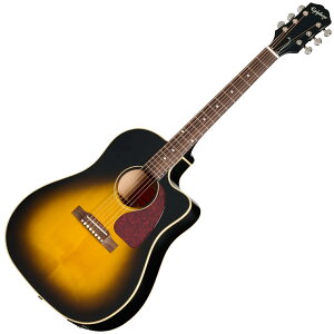 Epiphone �G�s�t�H�� J-45 Standard EC Vintage Sunburst �A�R�[�X�e�B�b�N�M�^�[ �G���A�R�d�l�y ���Z���� �z