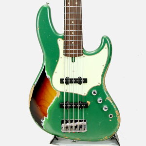 Tsubasa Guitar Workshop The Hopper 5st Alder/R Sherwood Green Metallic/3Tone Sunburst / Multi Layer Heavy Aged ���Y 5���x�[�X �I�[�_�[�X�y�b�N